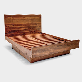 Kala Floating Bed with Drawers