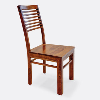 Regale Dining Chair With Wooden Top
