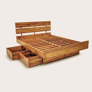 Varkala Floating Bed with Drawers